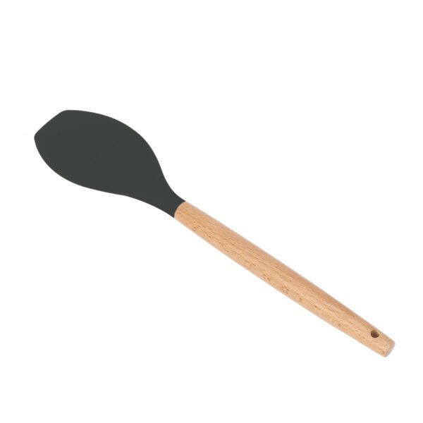 Wooden Handle Silicone Cooking Utensils Set - Image 10